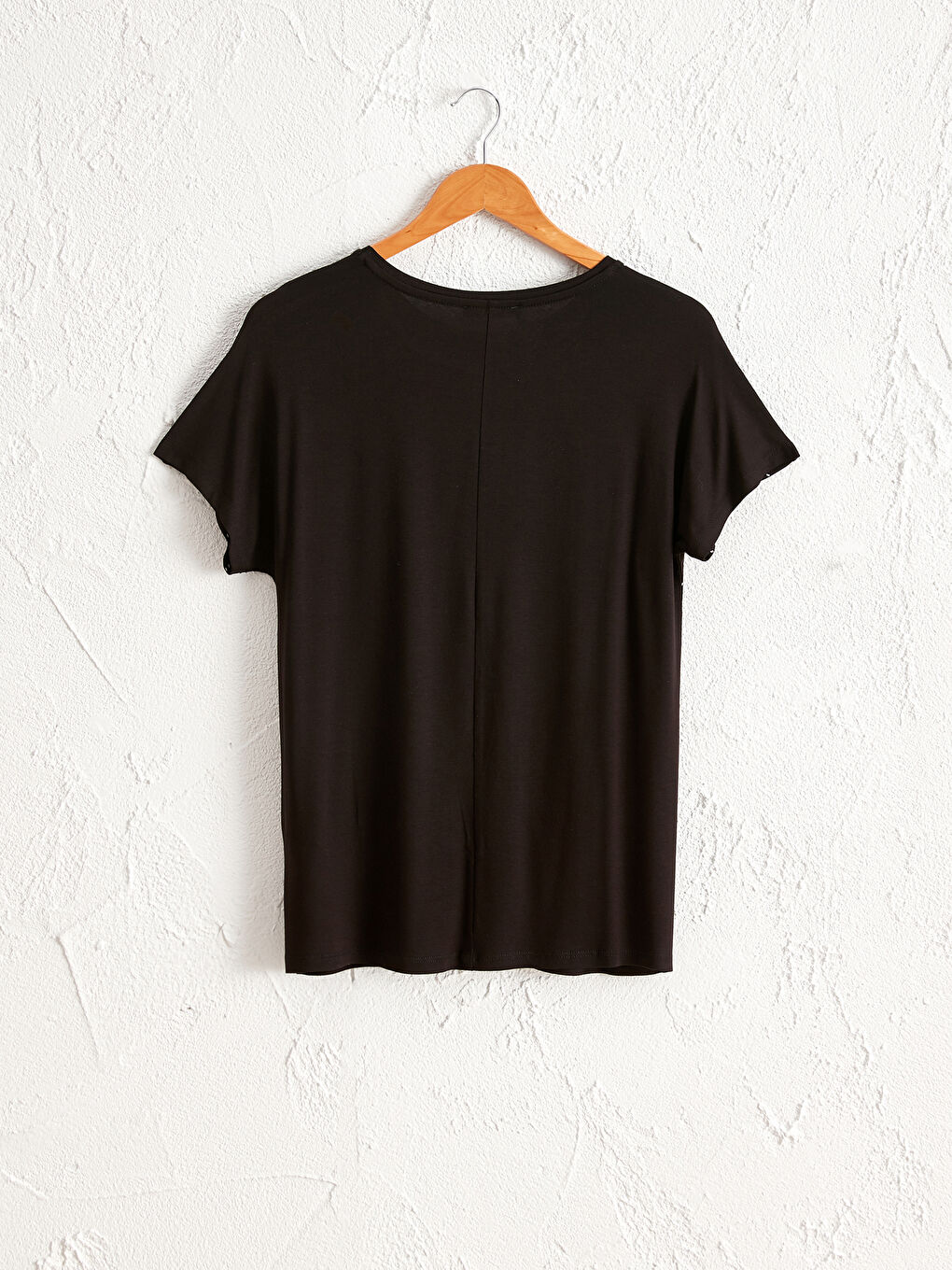 Striped Viscose T-Shirt-1