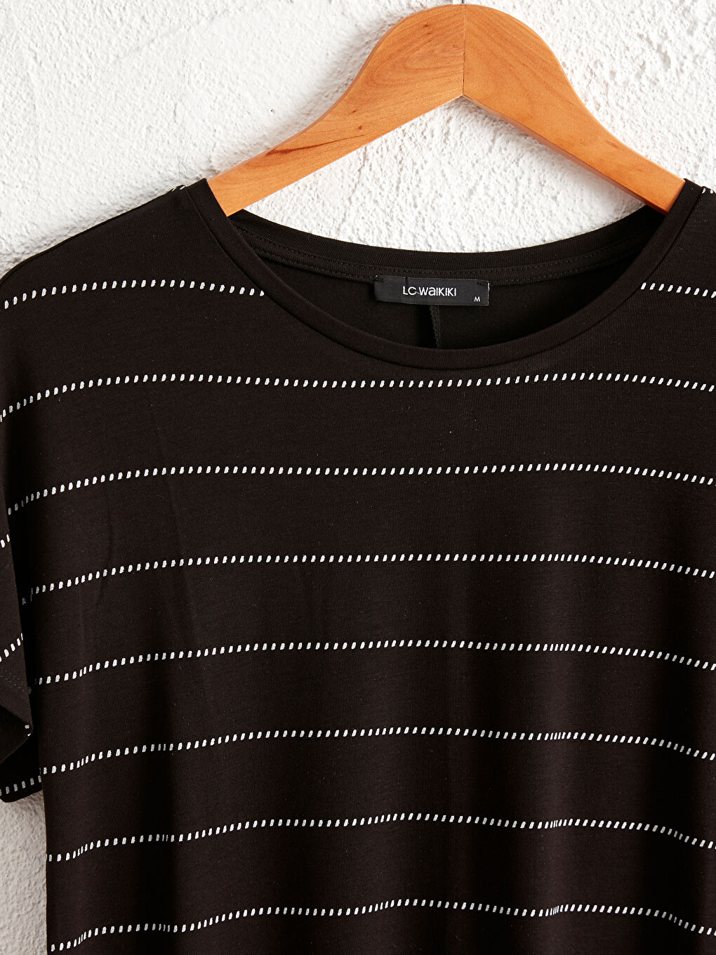 Striped Viscose T-Shirt-2