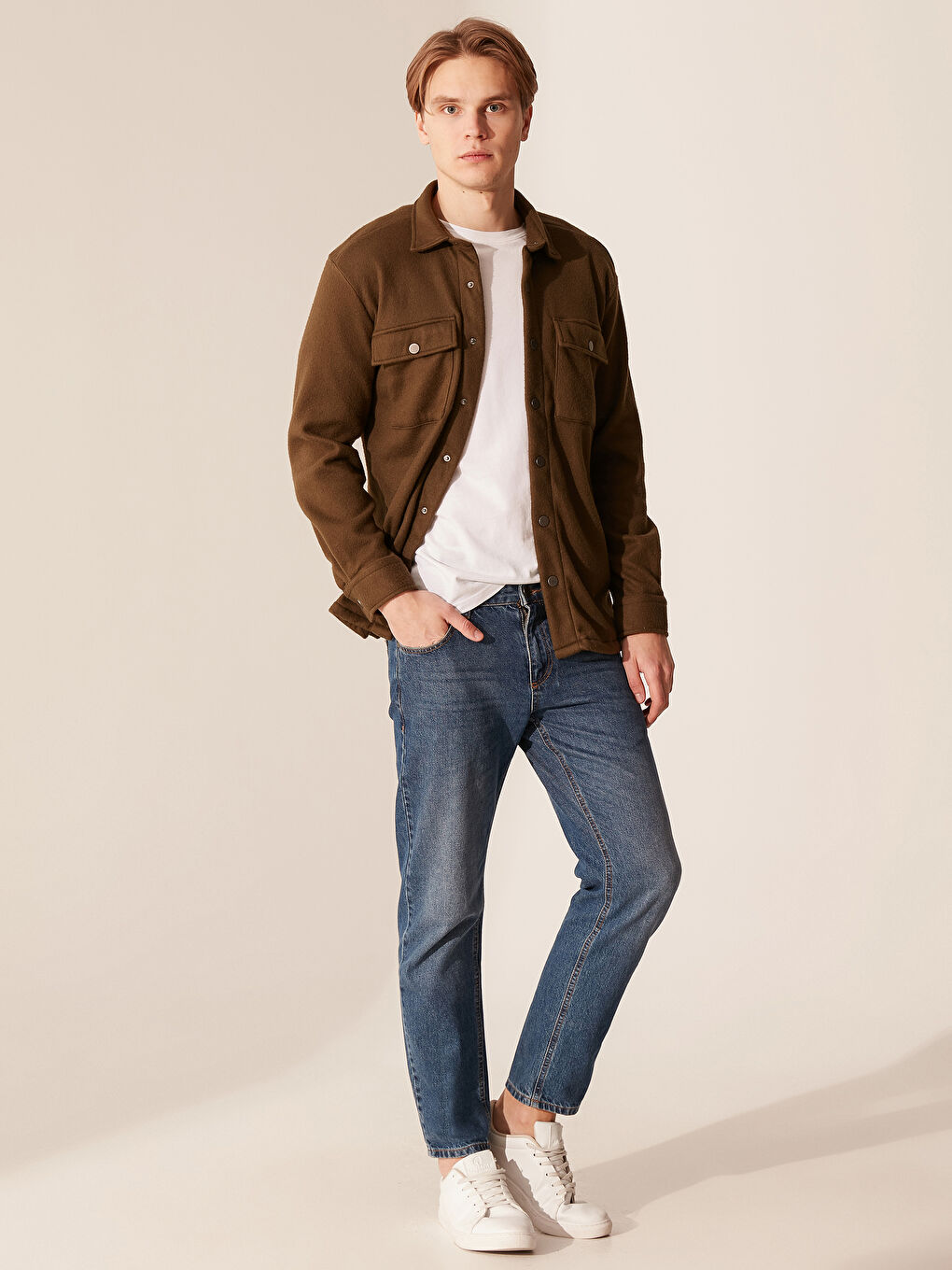 XSIDE Regular Fit Long Sleeve Shirt -0SR028Z8-CRR