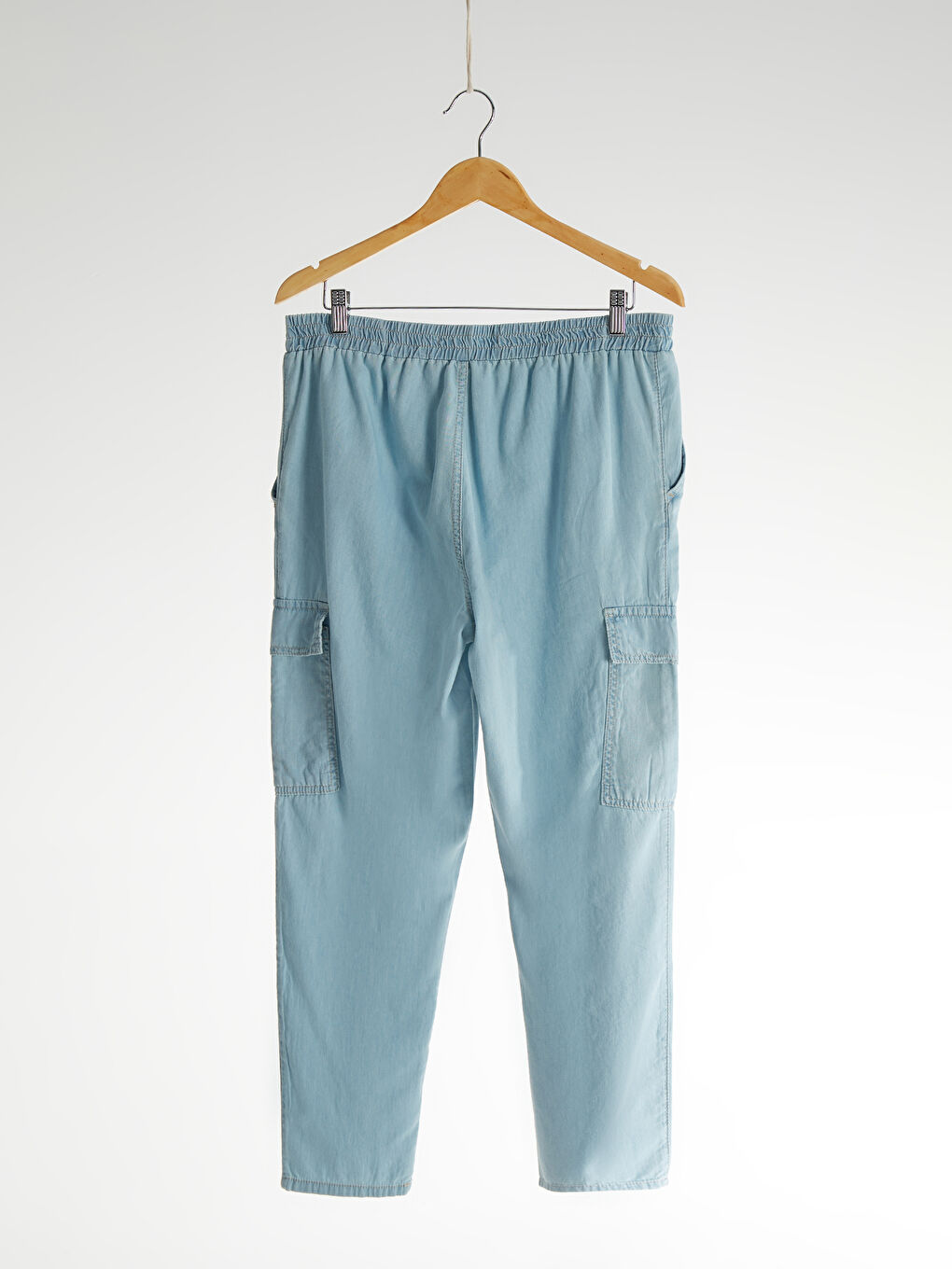 İndigo Paperbag Kadın Jean Pantolon-2