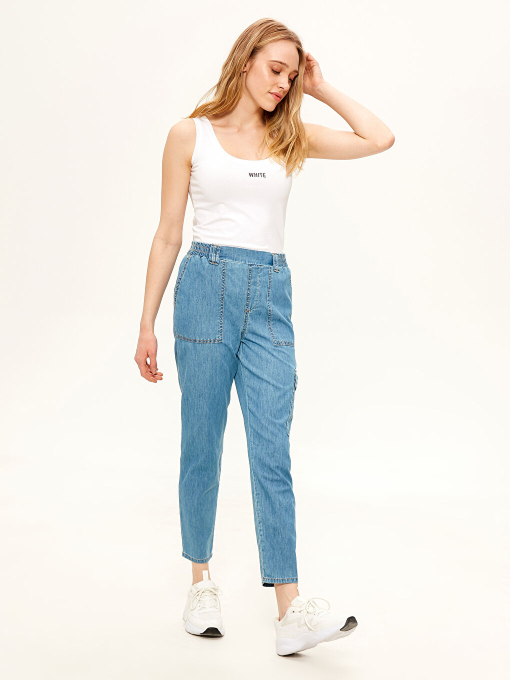 Paperbag Women's Jeans-2