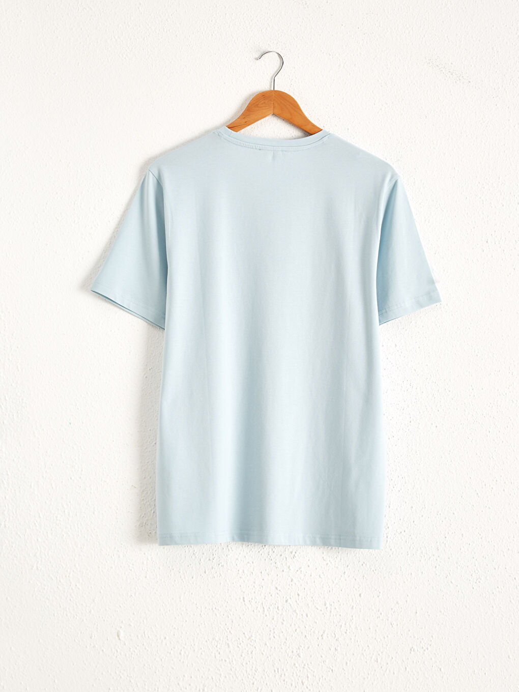 Comfortable Fit Crew Neck Printed T-Shirt-1