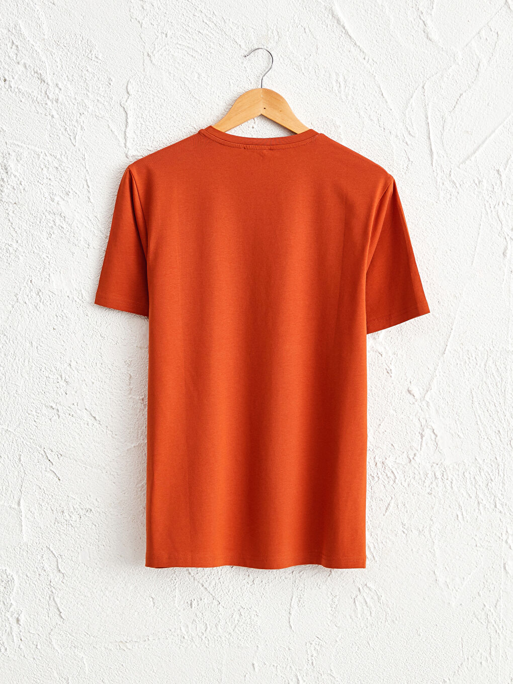 Comfortable Fit Crew Neck Printed T-Shirt-1