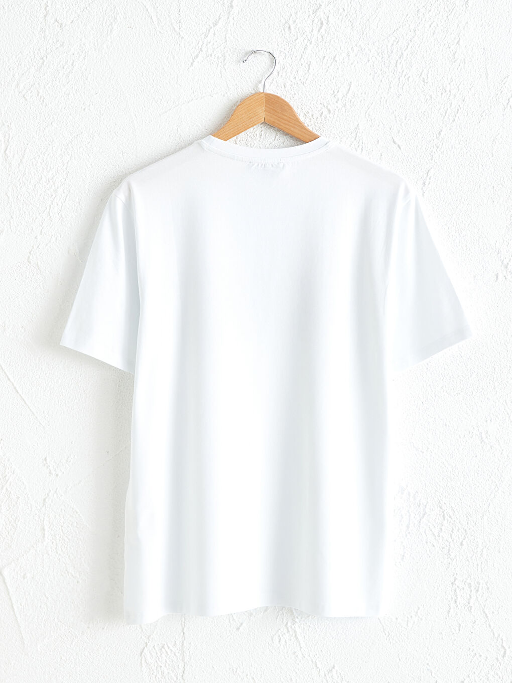 Comfortable Fit Crew Neck Printed T-Shirt-1
