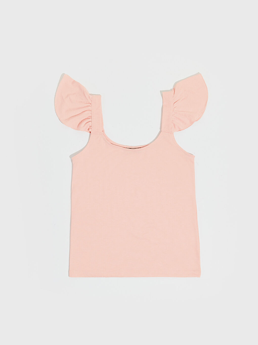 U Neck Strap Combed Cotton Women's Athlete