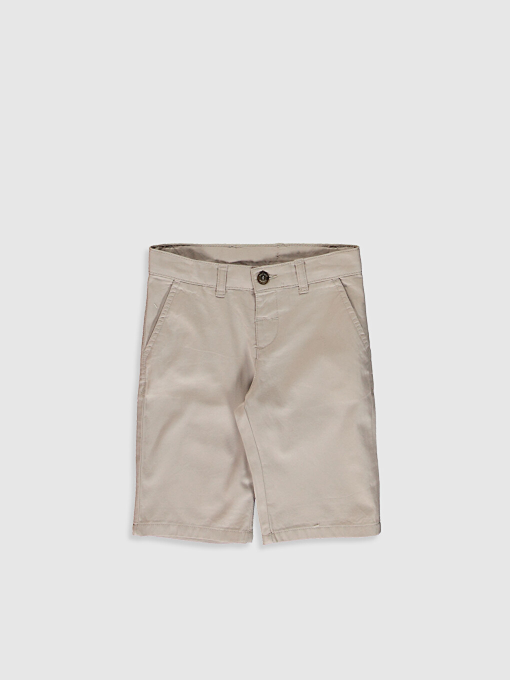 Short en gabardine garçon-1
