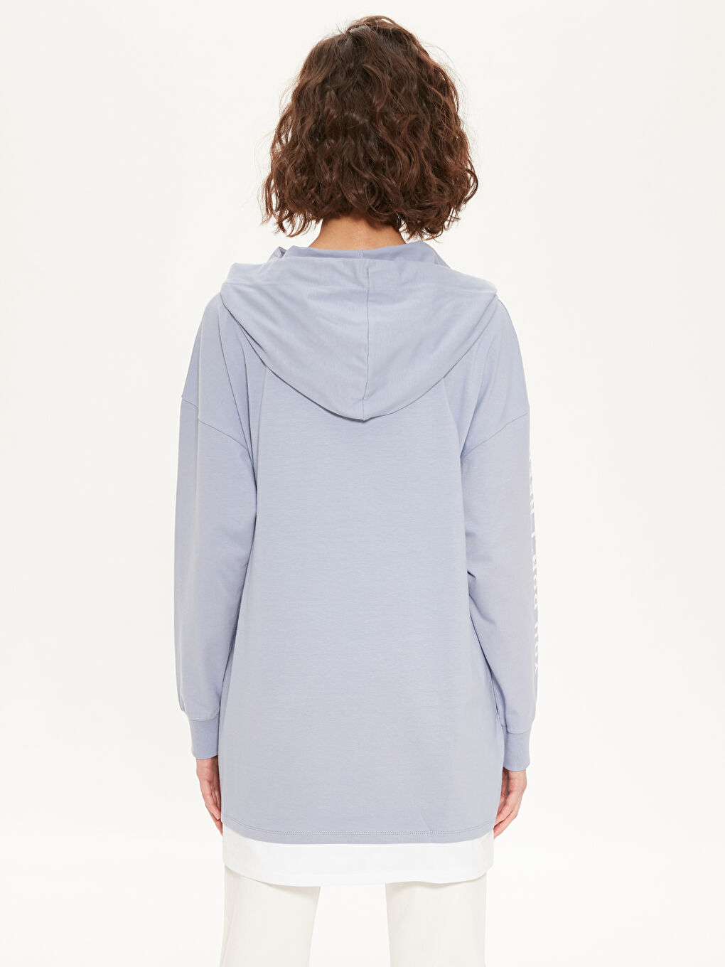 Slogan Printed Hoodie-3