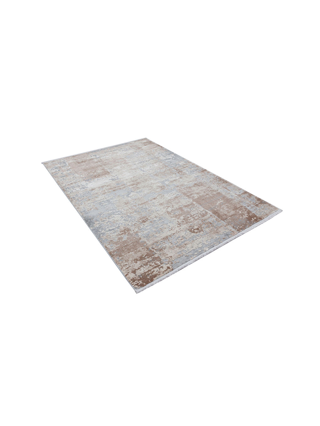 Ekru Desenli Dekoratif Halı-3