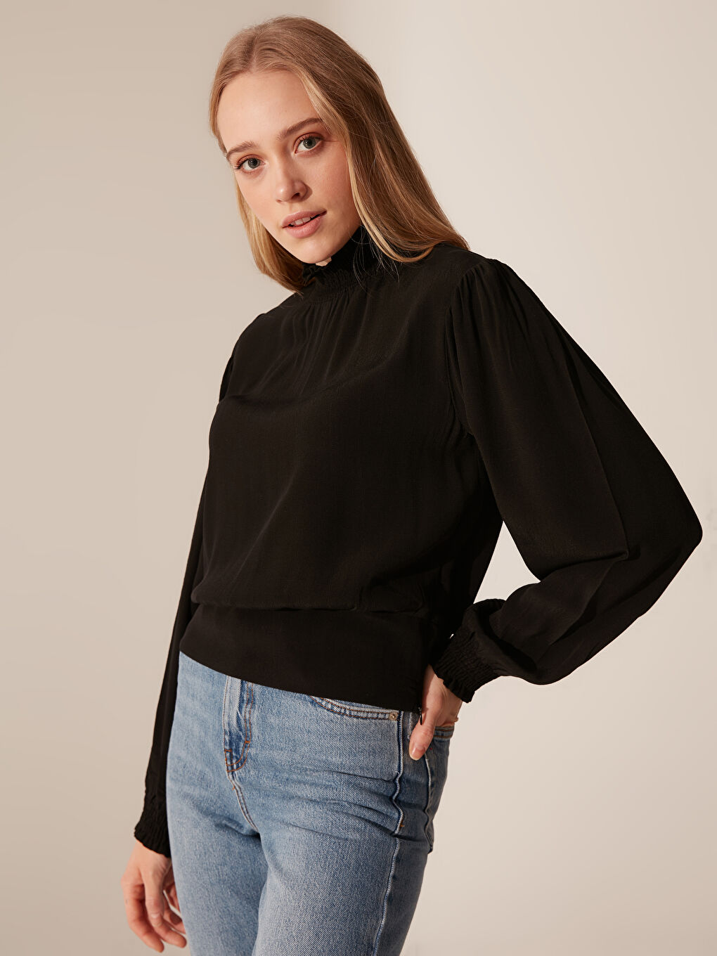 Long Sleeve Women's Blouse