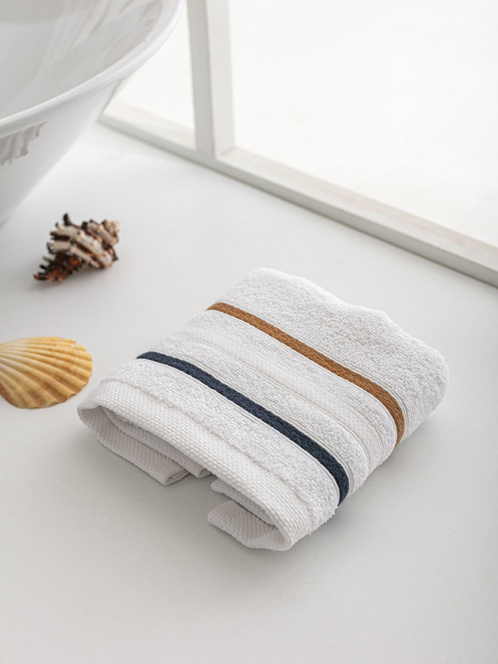 Serviette d'invité BLANC