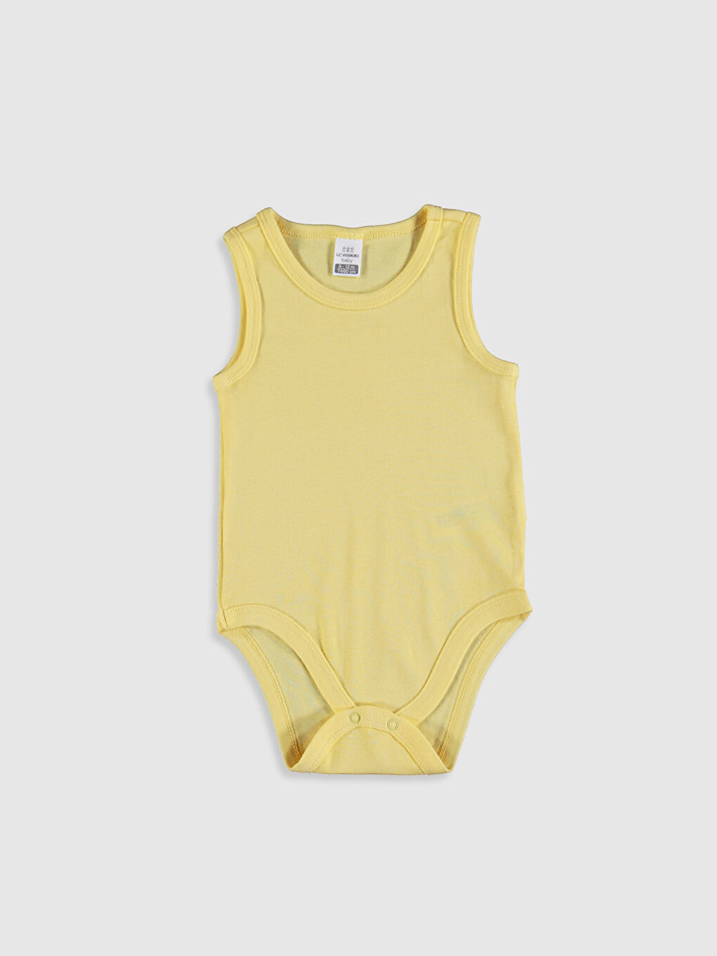 Sarı Kız Bebek Çıtçıtlı Body