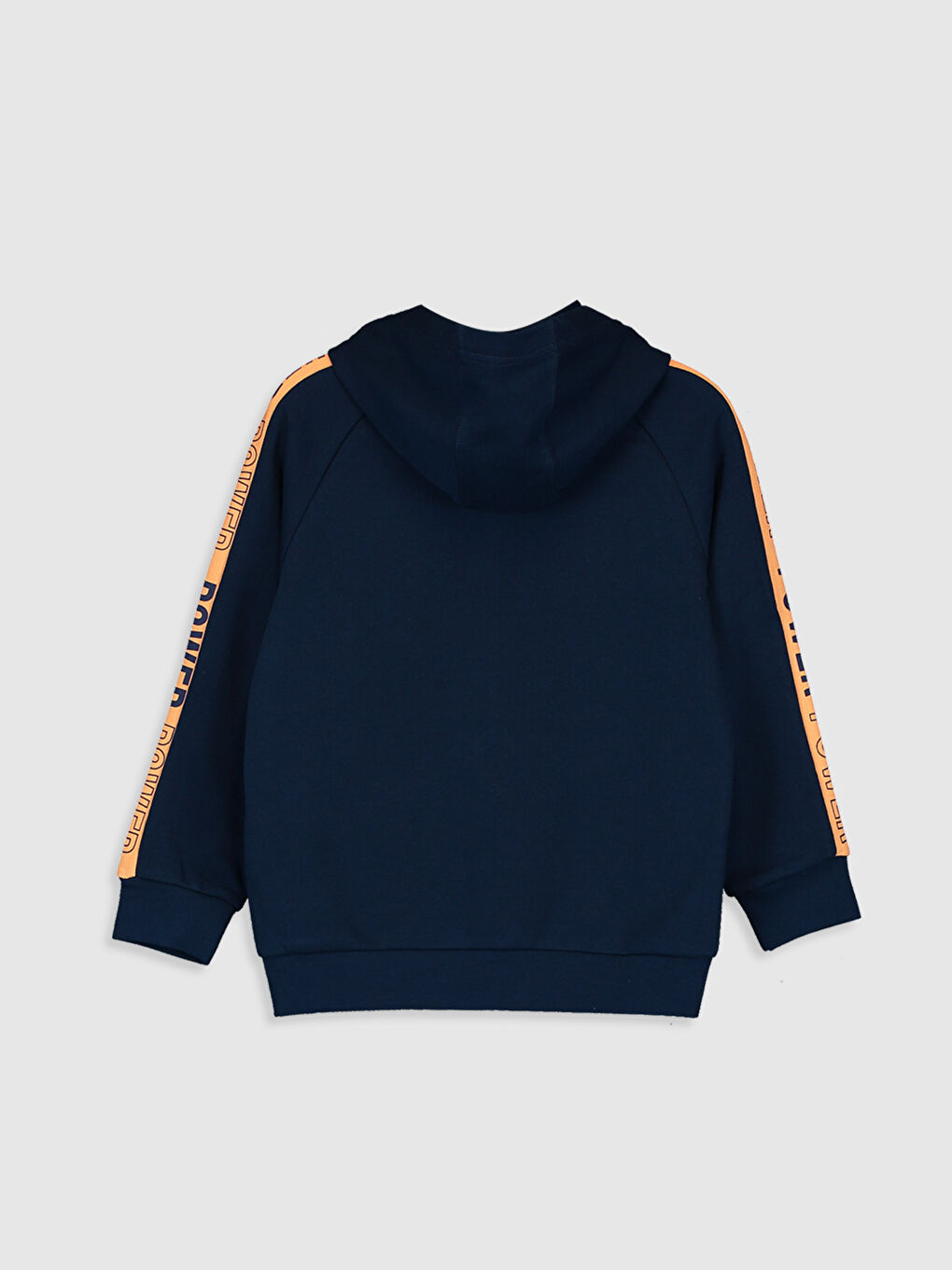 LCW Kids Lacivert Erkek Çocuk Fermuarlı Kapüşonlu Sweatshirt - 1