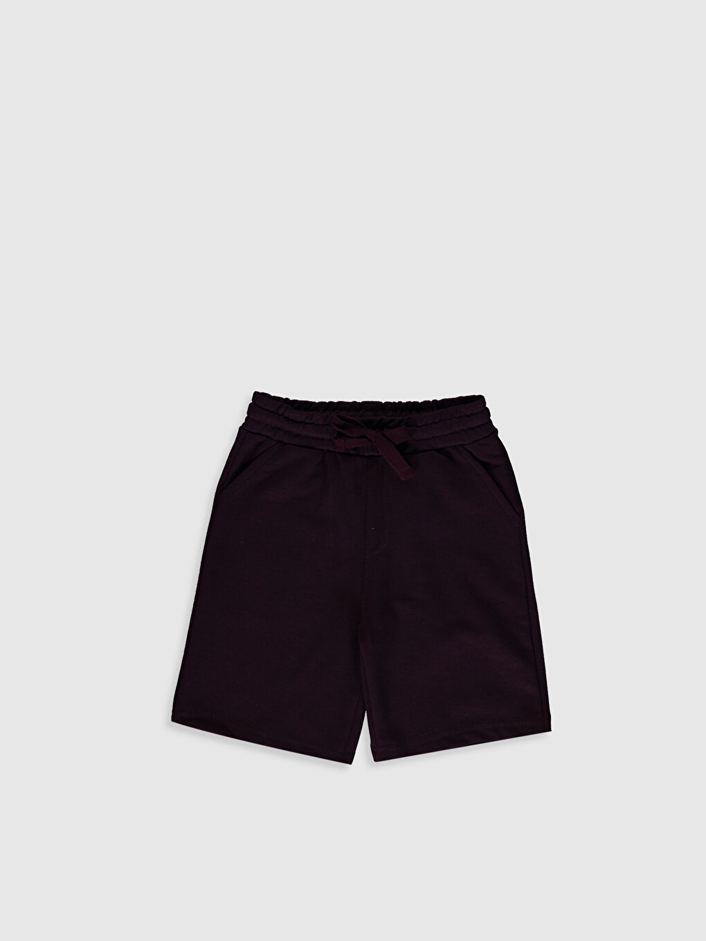 Mürdüm Erkek Çocuk Beli Lastikli Şort