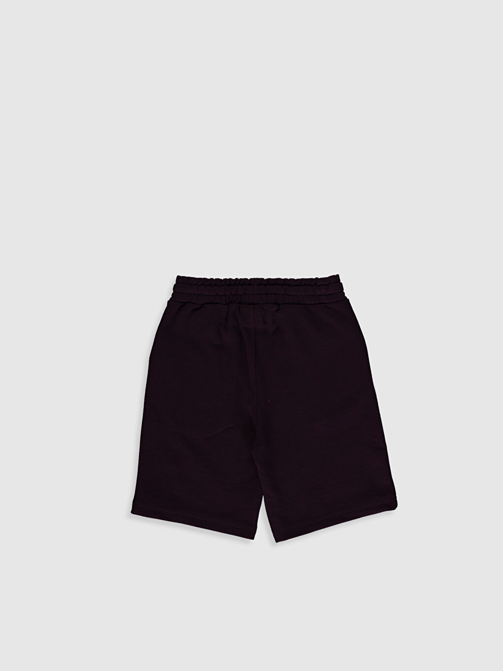 Mürdüm Erkek Çocuk Beli Lastikli Şort-1