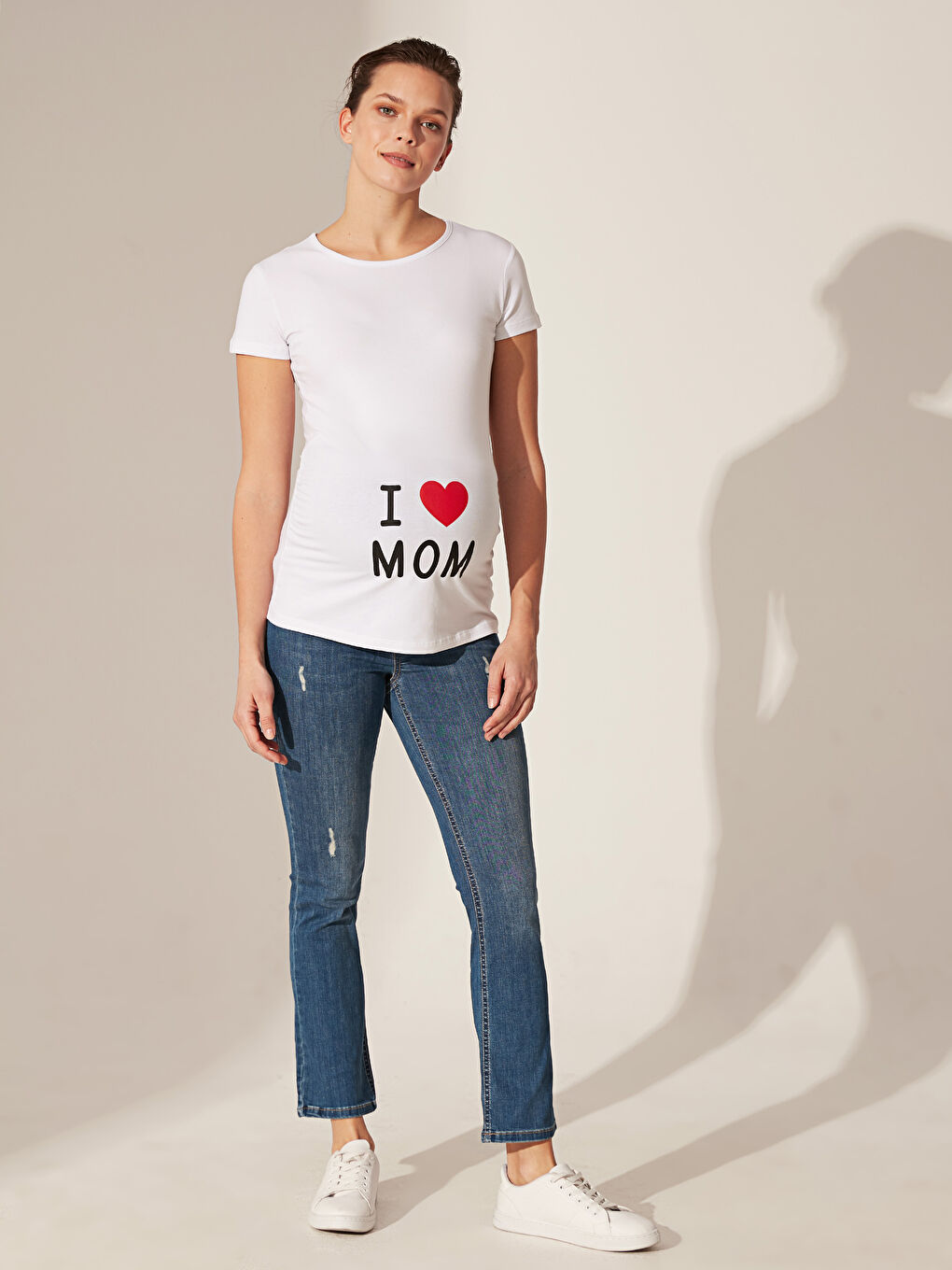 Optik Beyaz Tişört-2