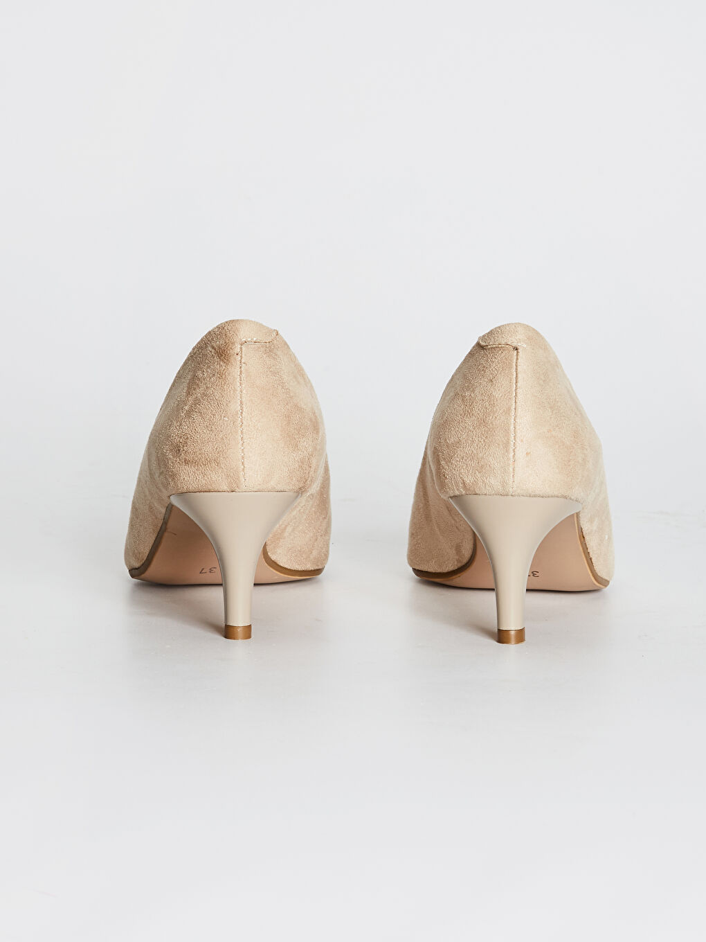 Bej Topuklu Ayakkabı-2