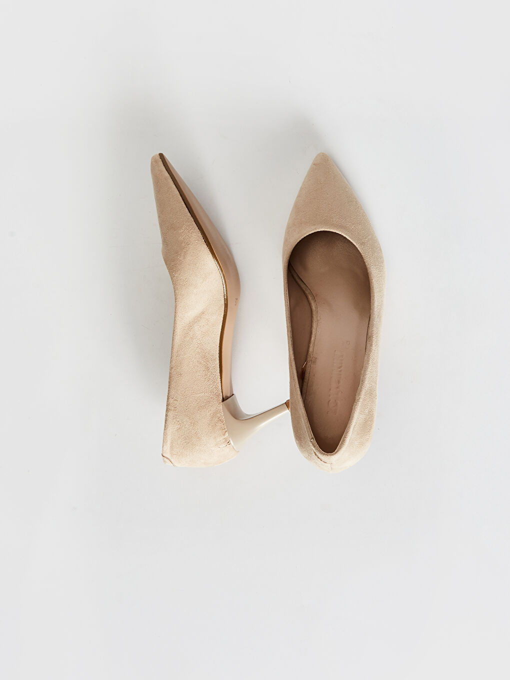 Bej Topuklu Ayakkabı-3