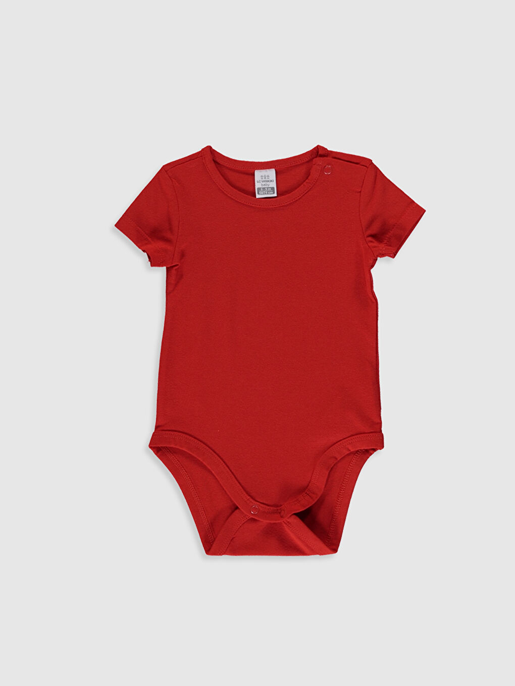 Pembe Bisiklet Yaka Kısa Kol Baskılı Kız Bebek Çıtçıtlı Body 2'li-3