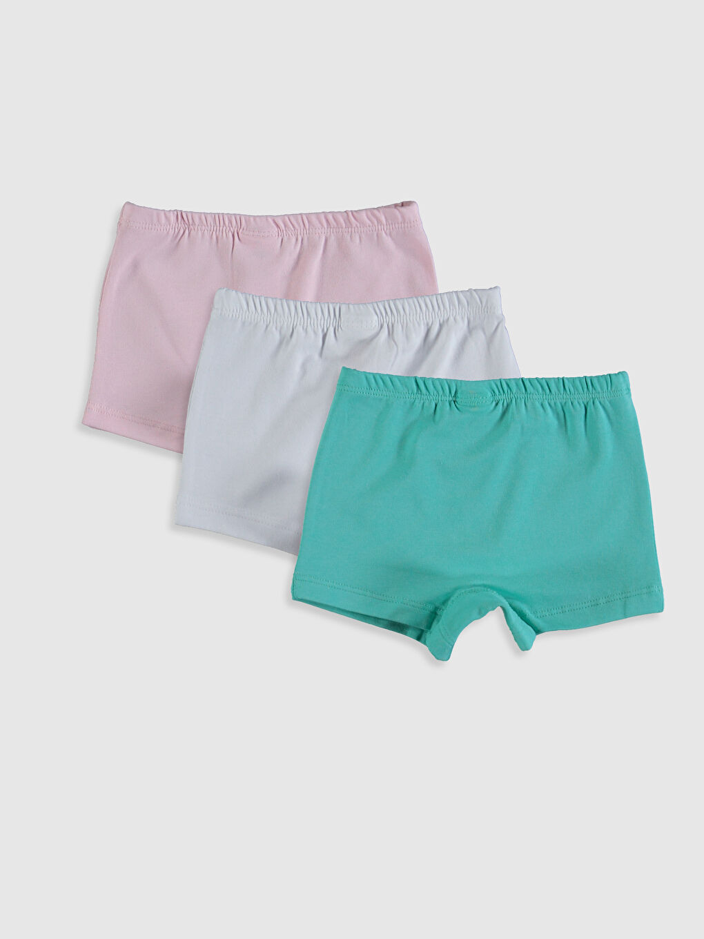 Beyaz Kız Bebek Boxer 3'lü-1