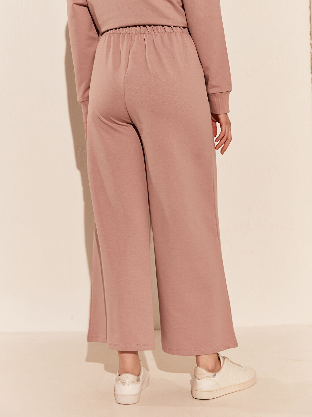 Pembe Açık Gülkurusu Pantolon-3