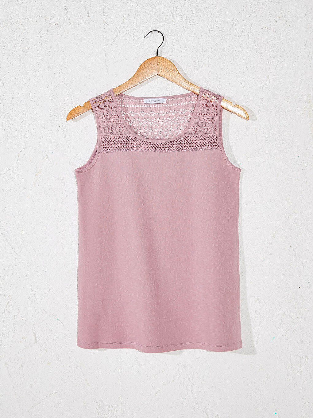 Crew Neck Sleeveless Combed Cotton Women's Singlet