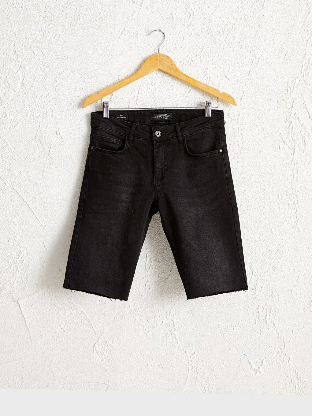 Short bermuda en jean coupe skinny