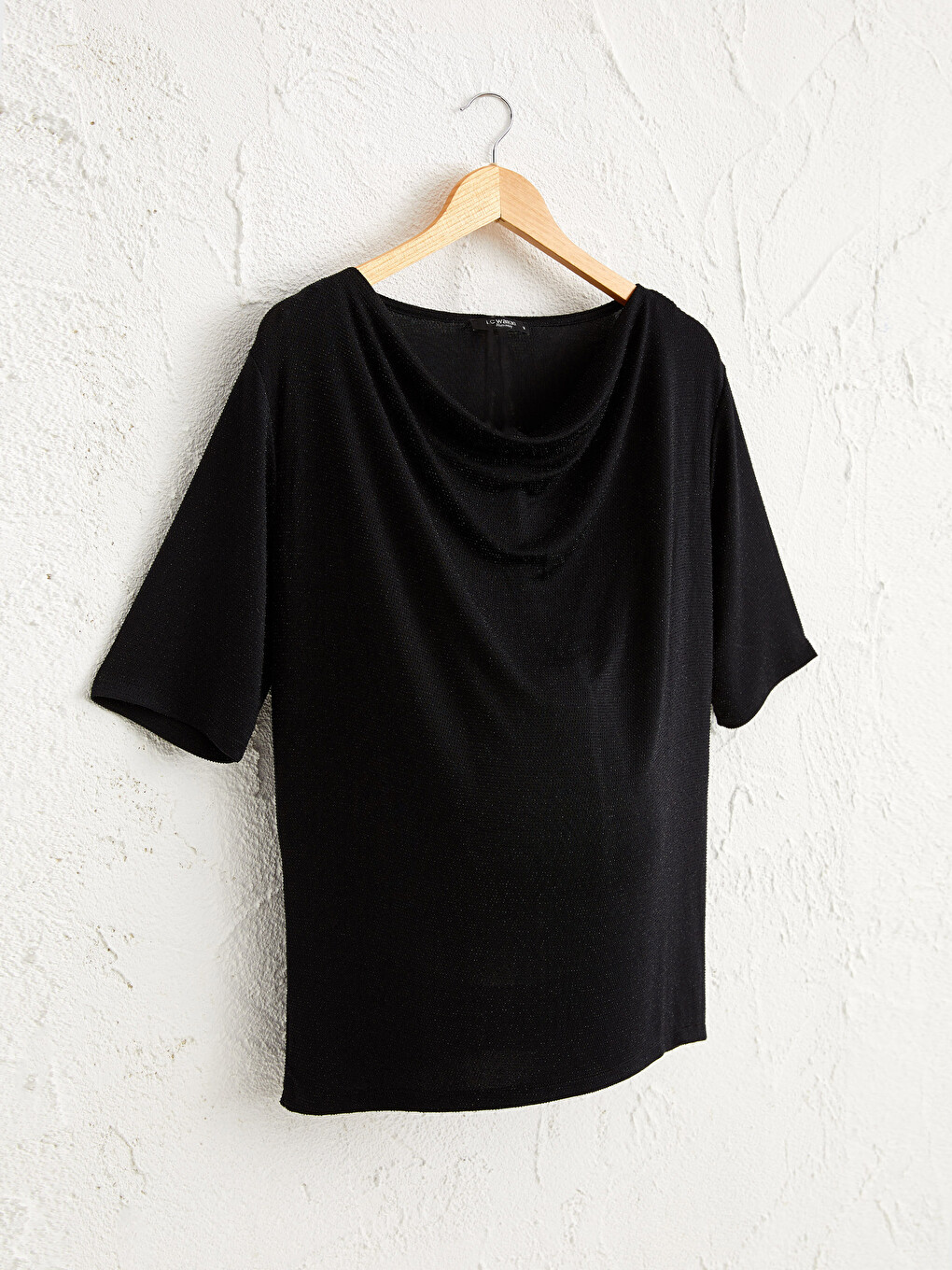 Cowl Neck Bright T-Shirt