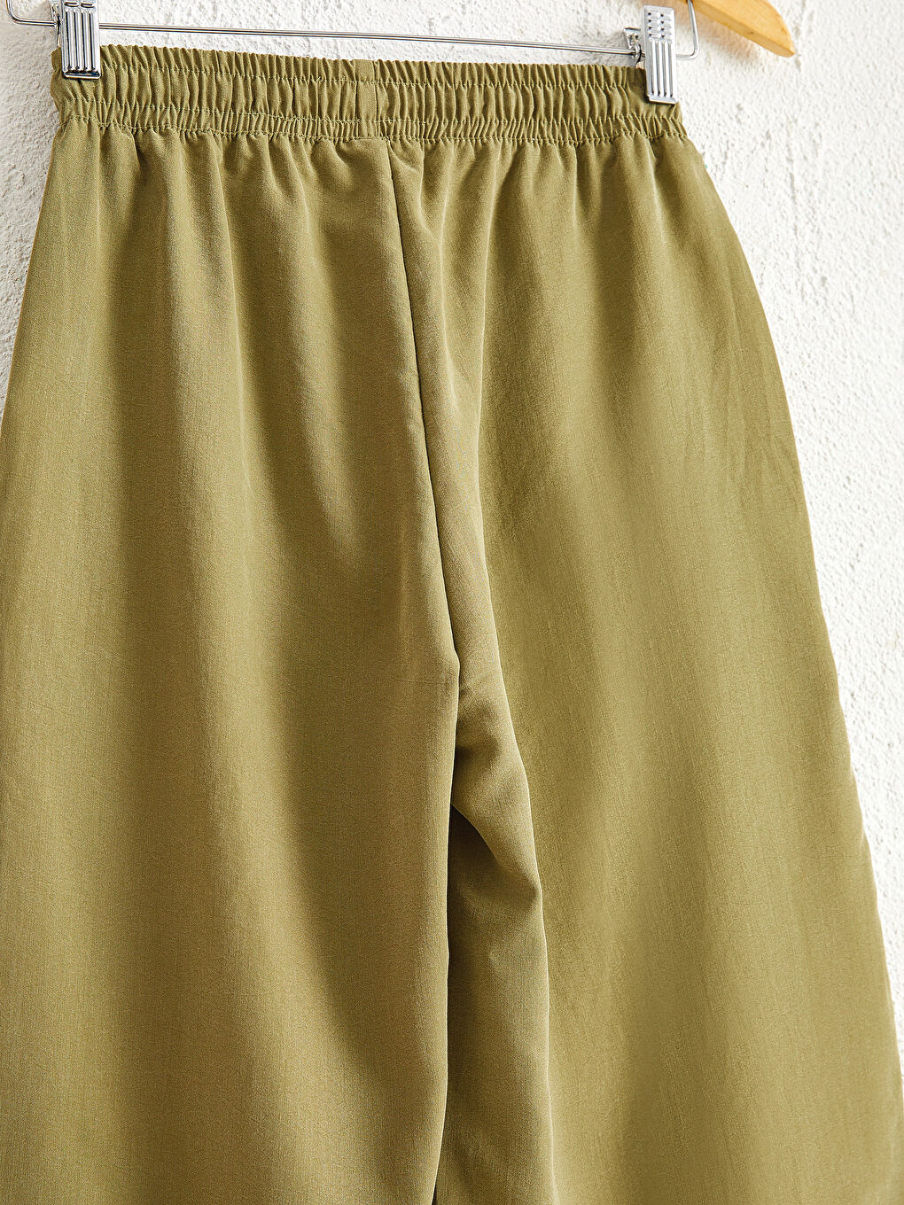 Elastic Waist Palazzo Pants-6