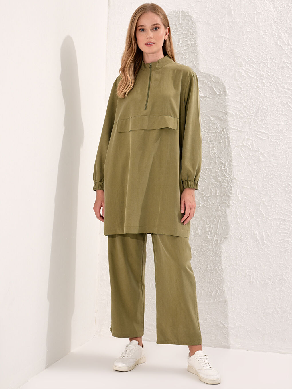 Elastic Waist Palazzo Pants