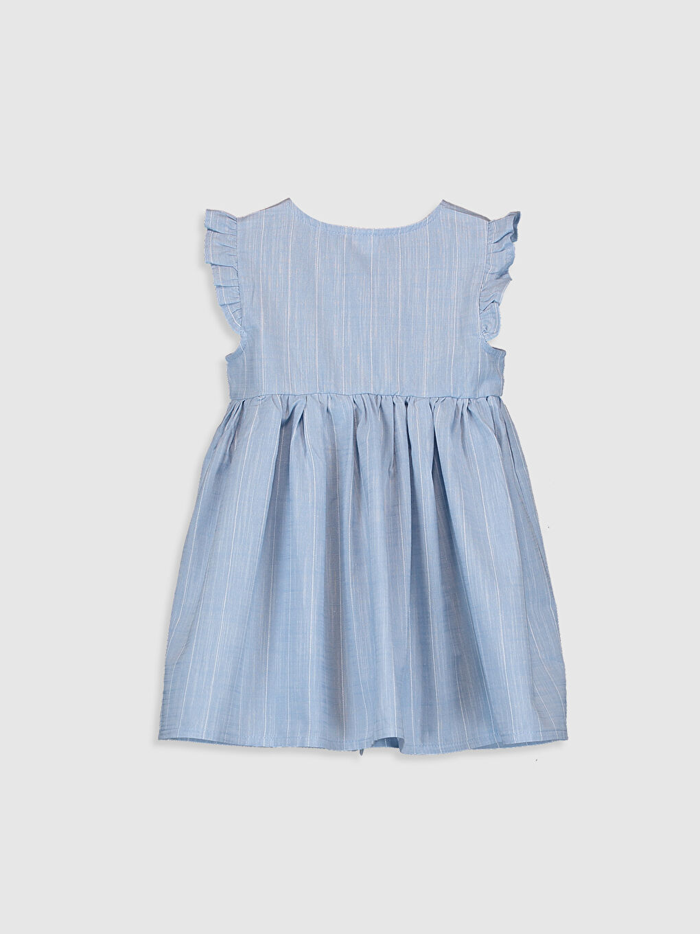 Mavi Kız Bebek Elbise-2
