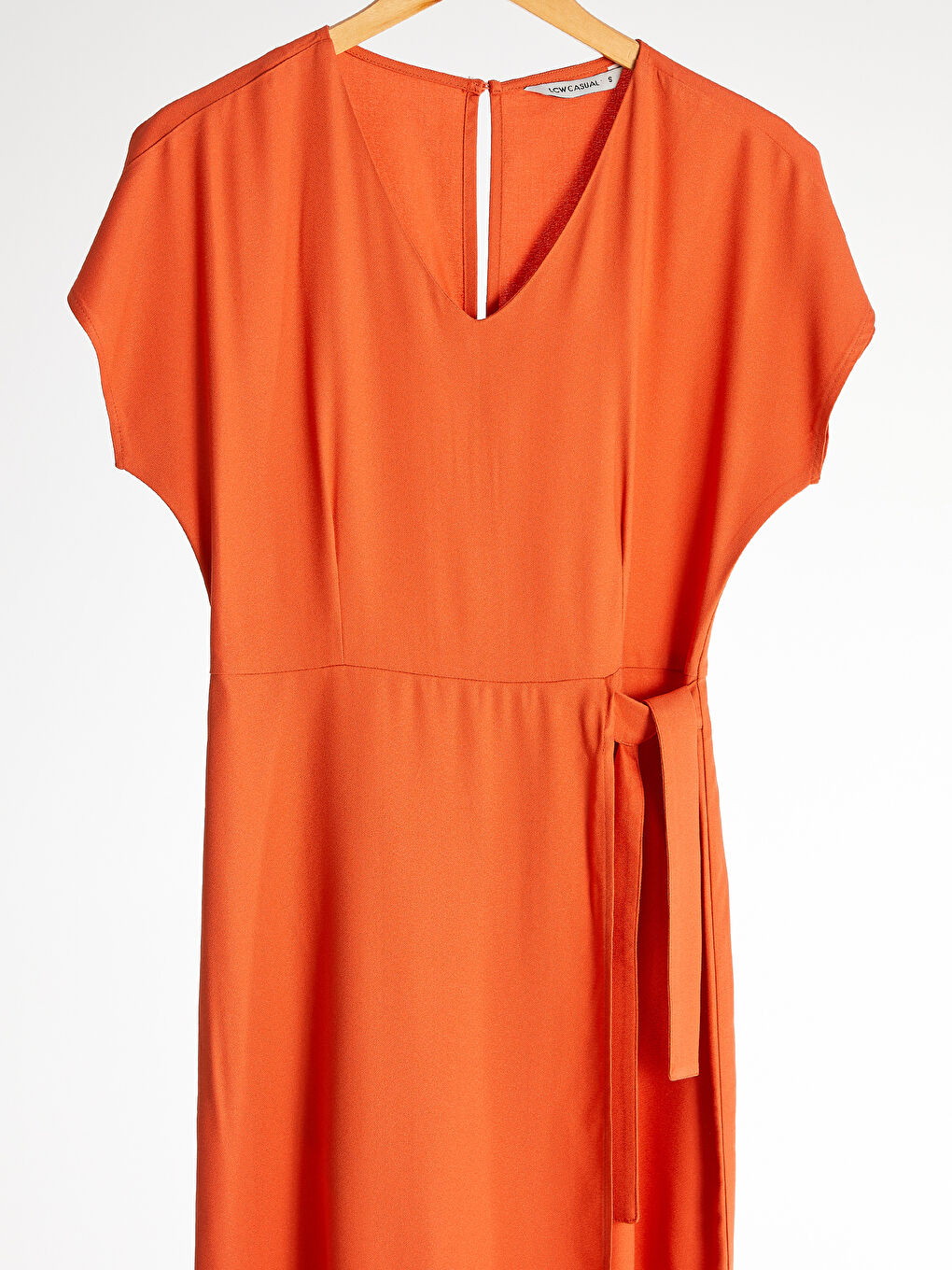 LCW Vision Double Breasted Viscose Dress -0SS998Z8-GVG
