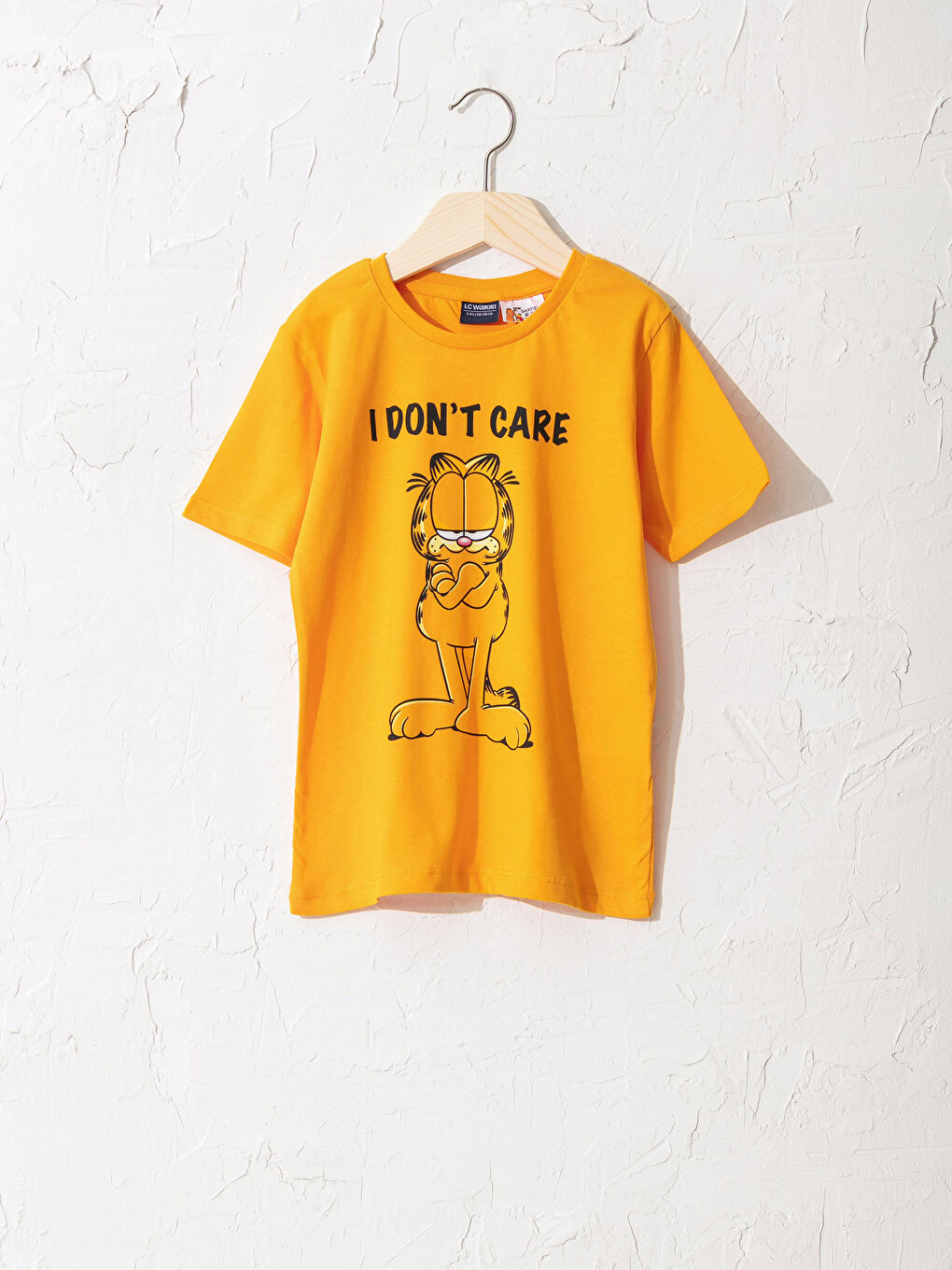 تي شيرت قطن بطبعة غارفيلد للأولاد