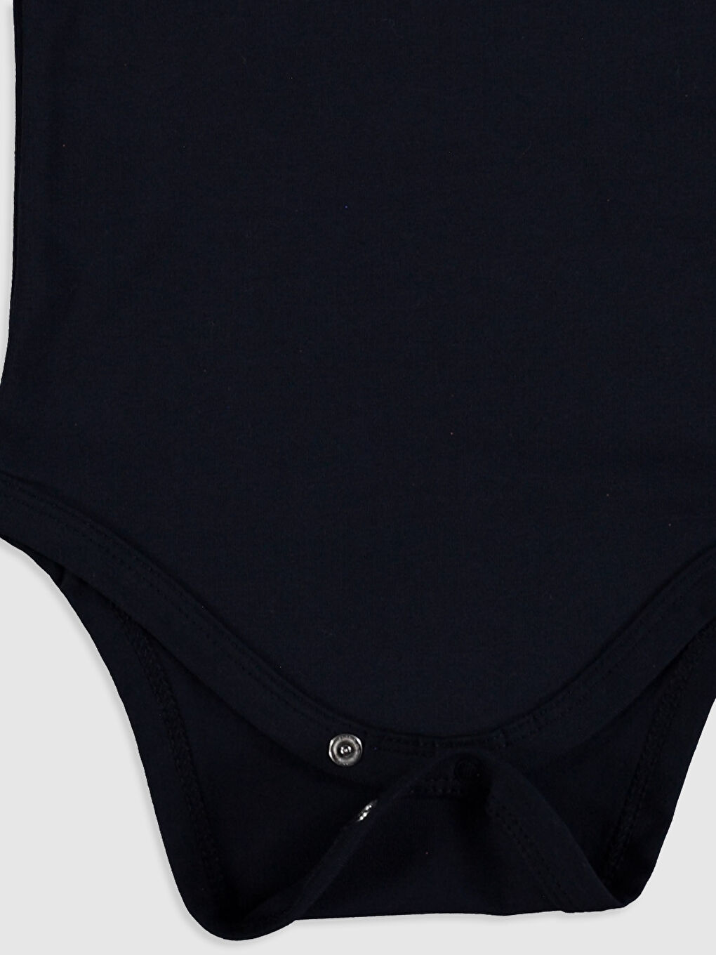 Lacivert Erkek Bebek Çıtçıtlı Body-2