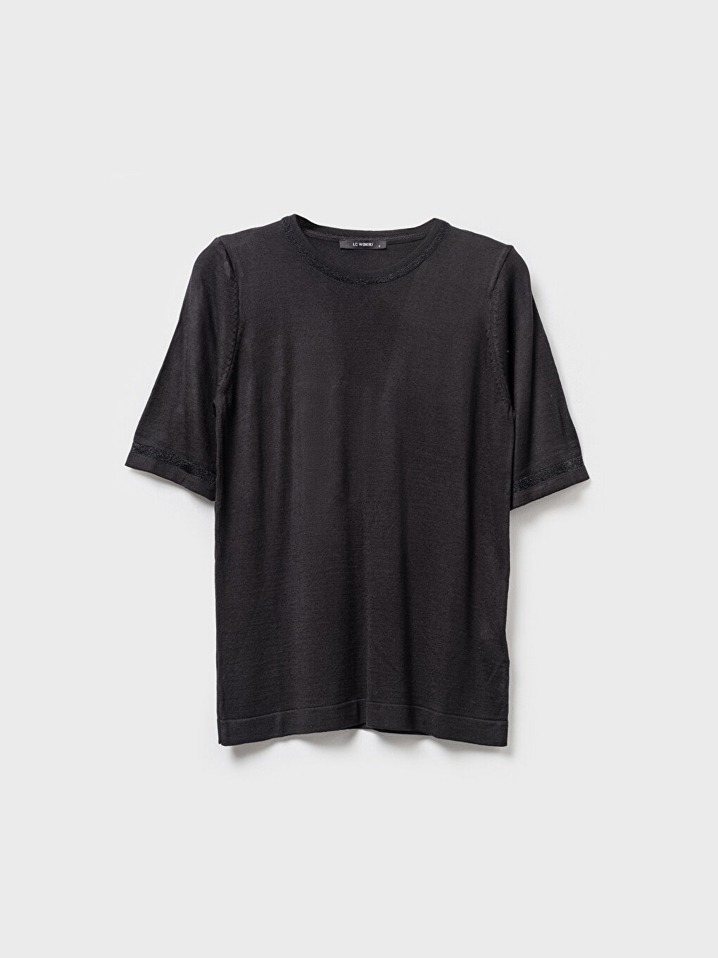 Crew Neck Straight Long Sleeve Women's Cardigan and Sweater Knitwear Set-1