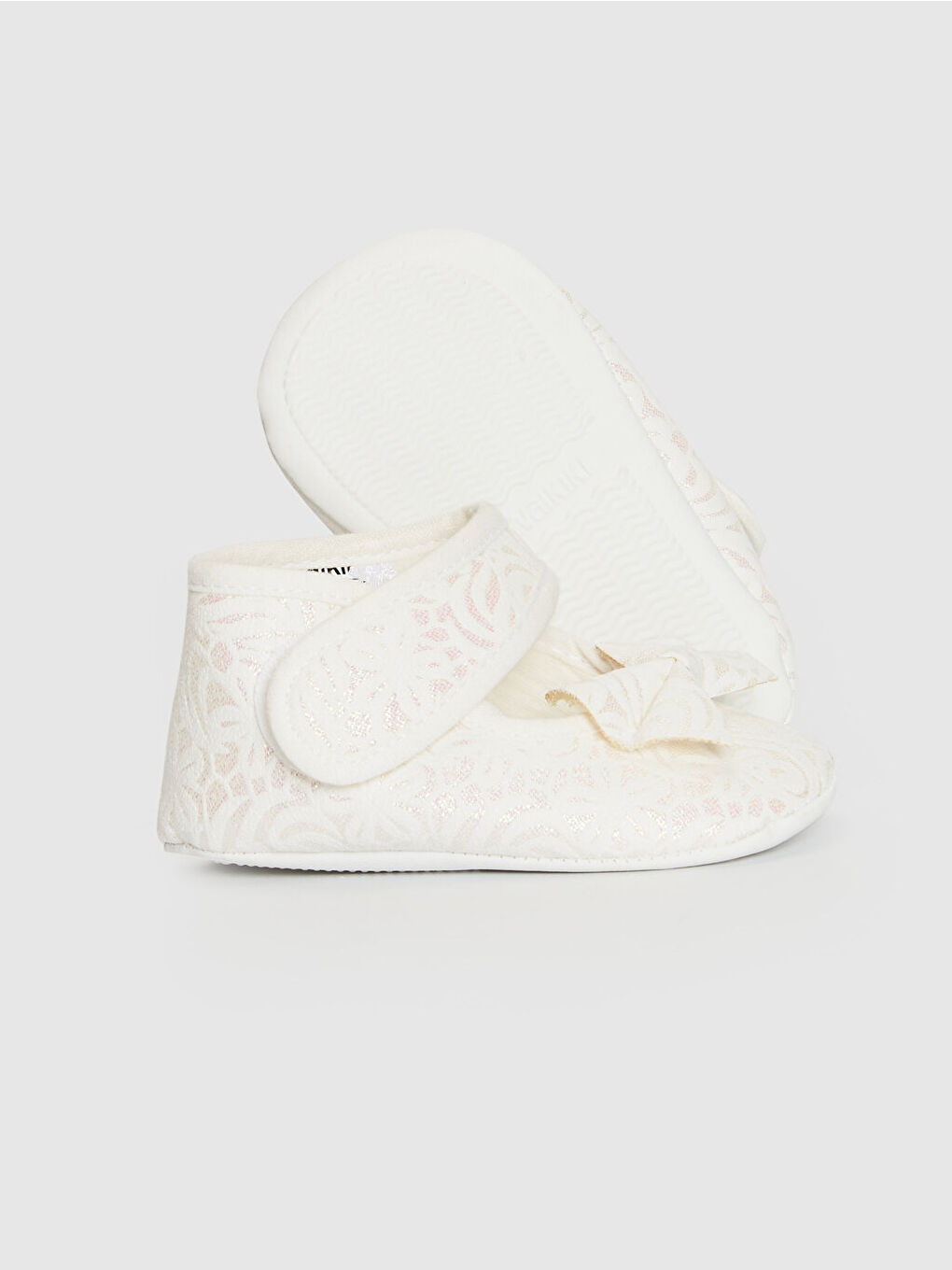 Ekru Yürüme Öncesi Ayakkabı-3