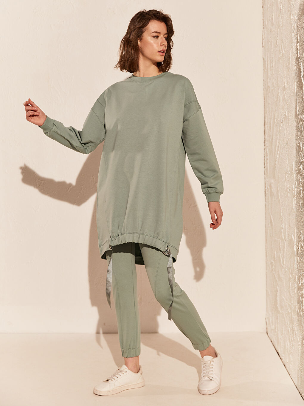 Woman Green Tunic-2