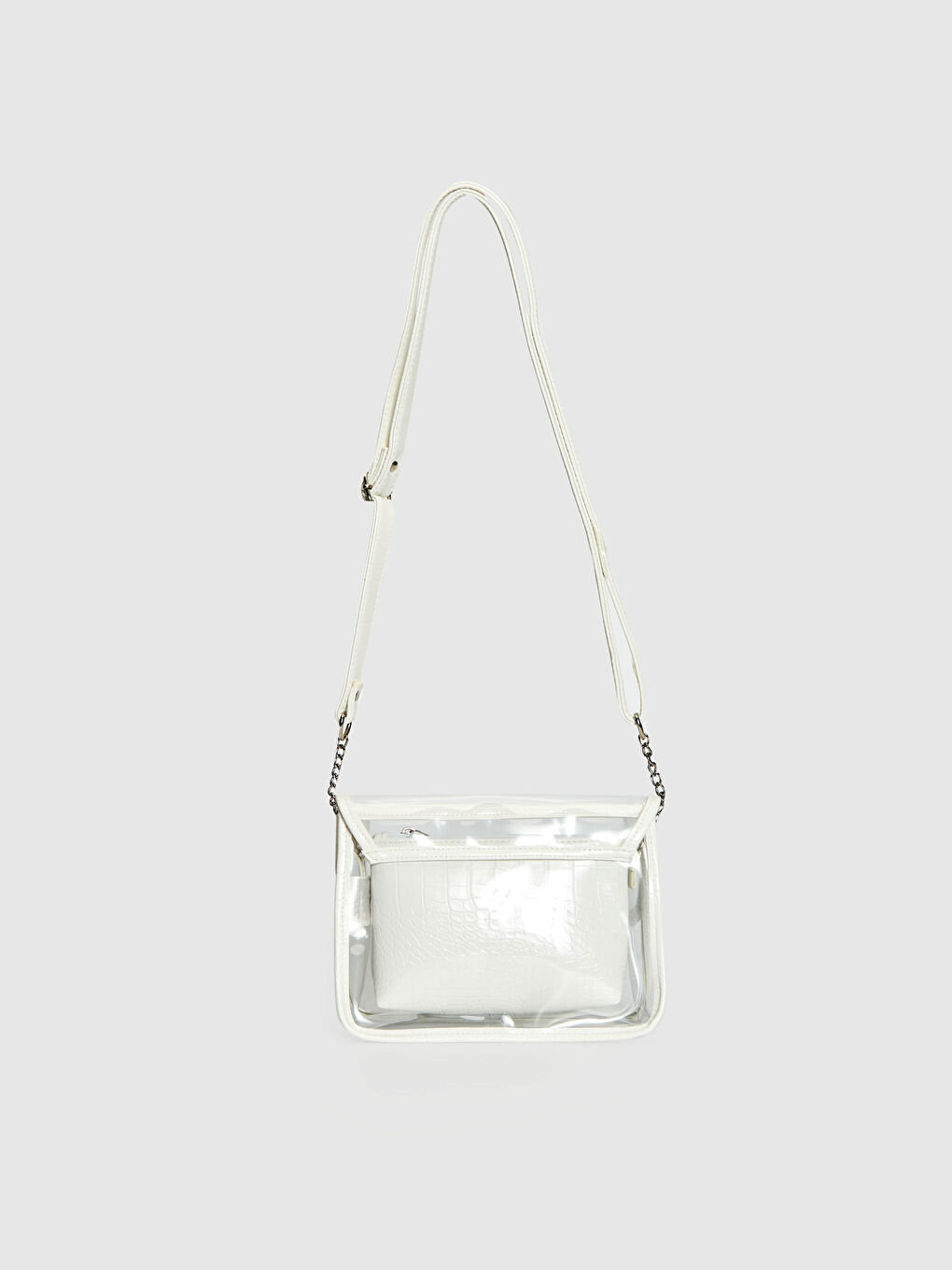 حقيبة كتف شفافة للسيدات-2