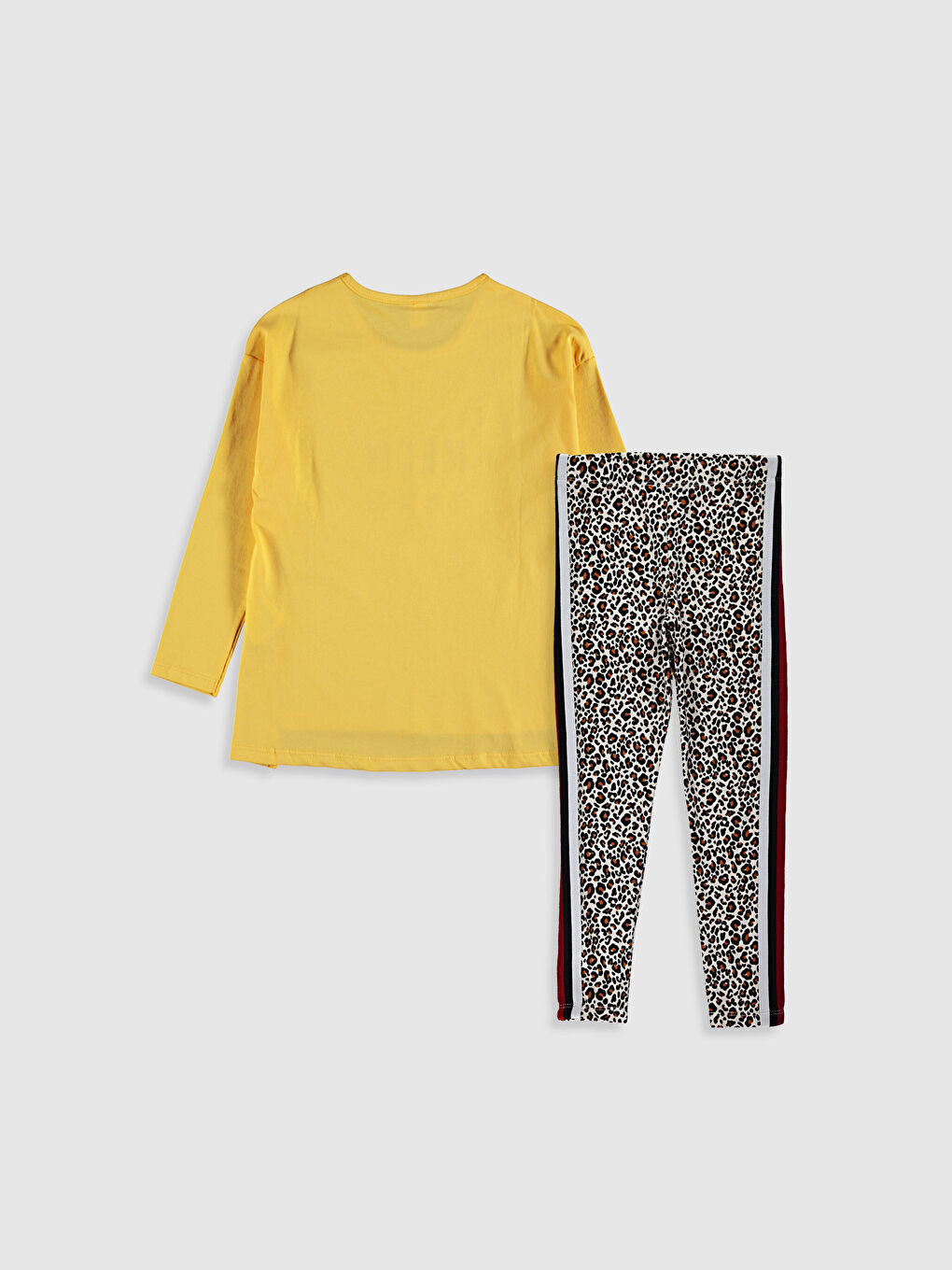 Pastel Sarı Pijama Takım-1