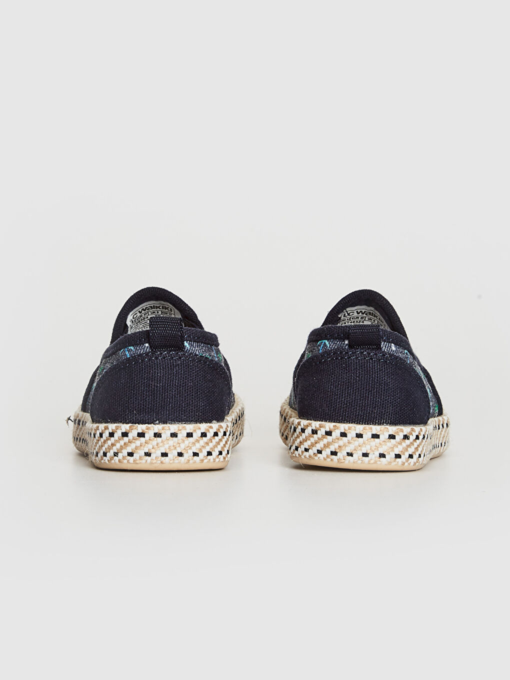 Lacivert Erkek Çocuk Desenli Espadril Ayakkabı-3