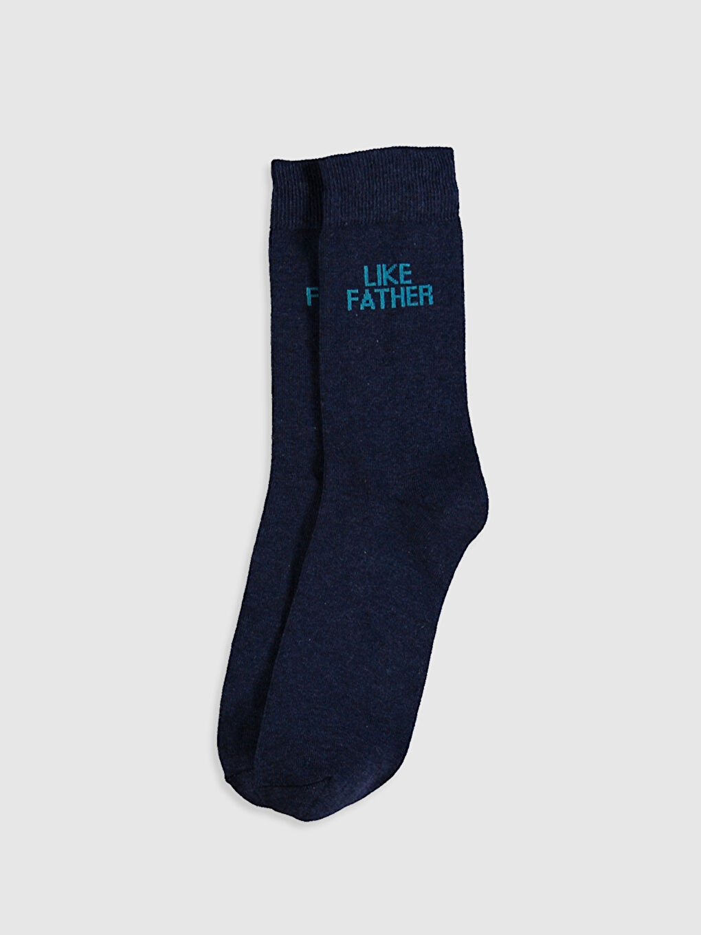 İndigo Baba Oğul Soket Çorap 2'li-2