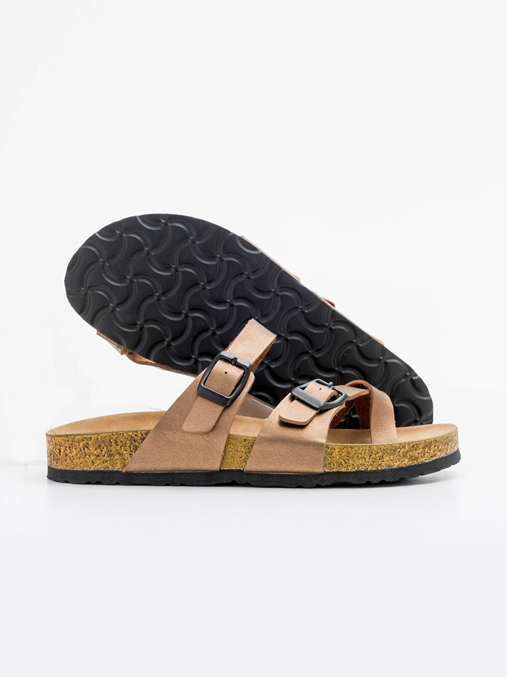 Women’s Snakeskin Looking Slippers-3