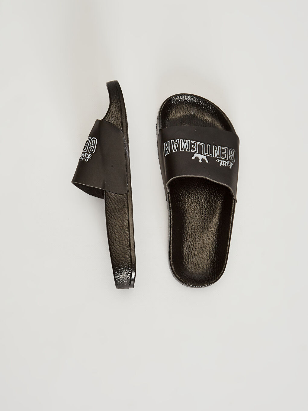 Papuci slider NEGRU Băiat-2