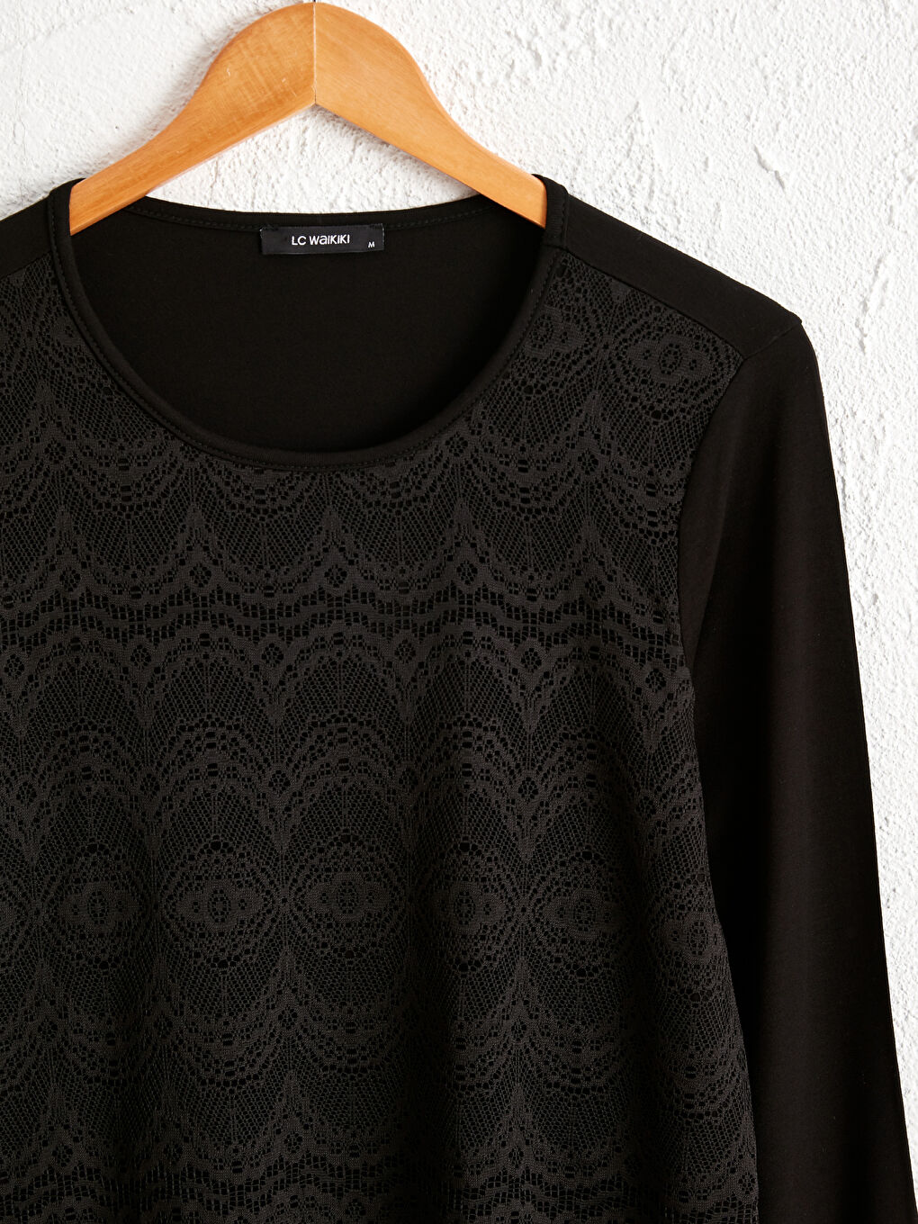 čipkana majica od viskoze-2