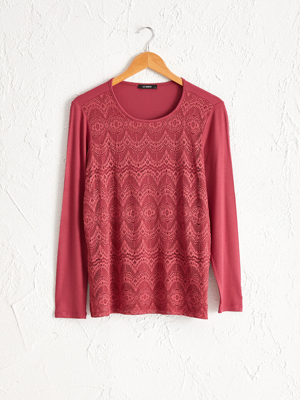 Lacy Viscose T-Shirt