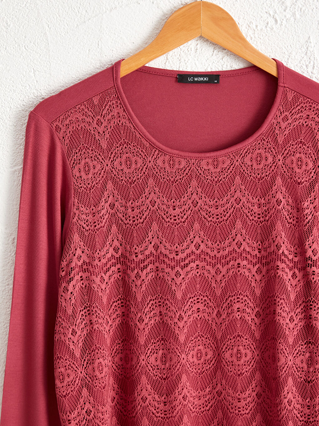 Lacy Viscose T-Shirt-2