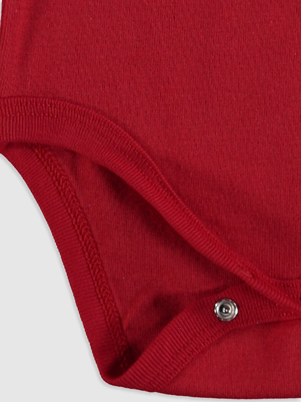 Crew Neck Long Sleeve Baby Boy Cotton Snap-action Bodysuit 2 Pieces-6