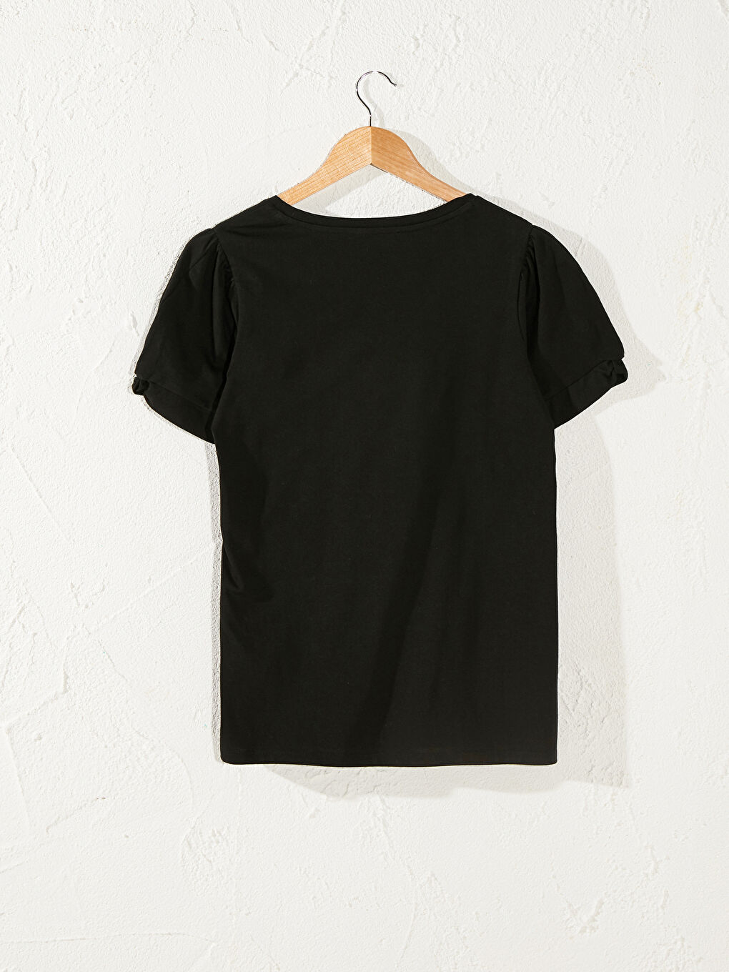 LCWAIKIKI Maternity Cotton Maternity T-Shirt With Luminous Arms -0SU340Z8-CVL