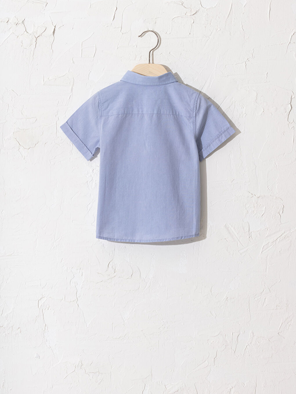 Mavi Erkek Bebek Gömlek-1