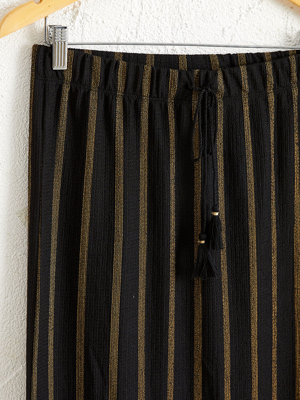 LCWAIKIKI Classic Elastic Waist Striped Skirt -0SU925Z8-LEG
