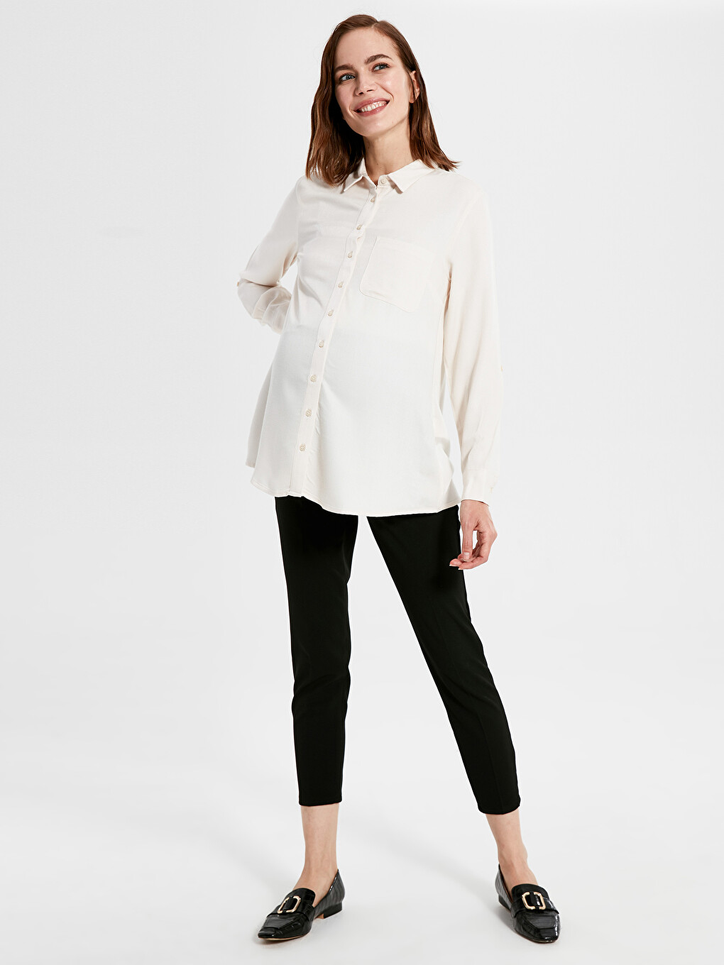 maternity cigarette trousers LCWAIKIKI Maternity Maternity Cigarette Trousers - 0WG225Z8-CVL